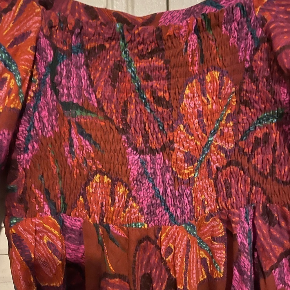 Farm Rio floral midi. - Picture 3 of 10
